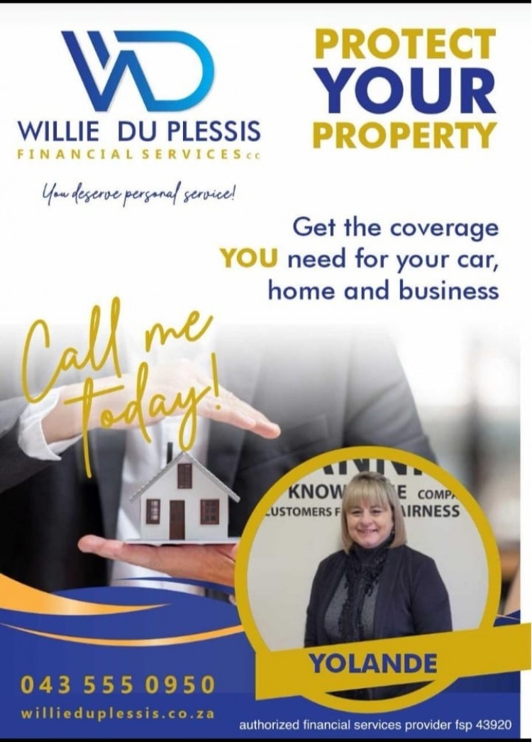 Willie du Plessis Financial Services cc - Specials