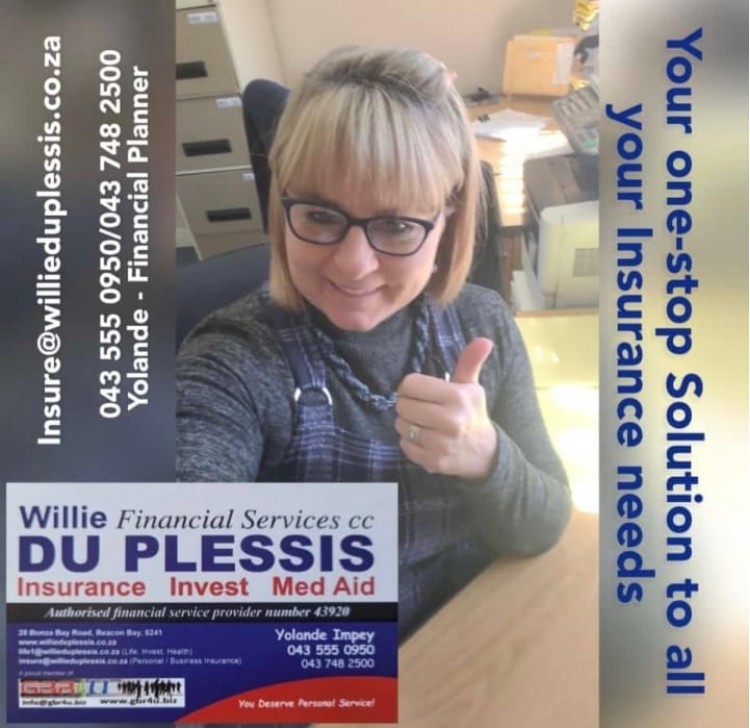 Willie du Plessis Financial Services cc - Specials