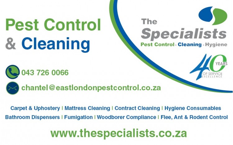 The Specialists (Pest Control and Cleaning) - Specials
